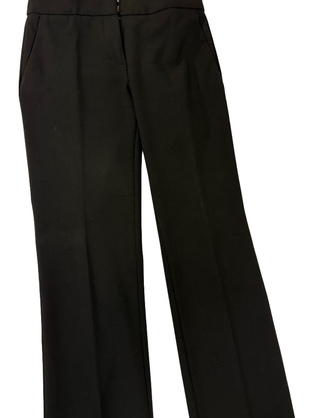 J.Crew Edie Trousers Black Pants Size 2 Office Workwear